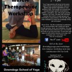 Workshop 2016 06 25 Downdogz yoga studio therapeutics
